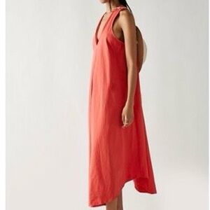 Free People Luisa Guava Berry Midi Dress. Perfect over a swimsuit or alone!